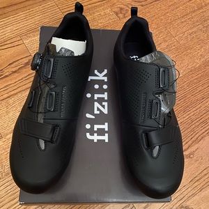 Fizik (Fi’zik) Terra X5 Cycling Shoes size EU 44 Black NWOT
